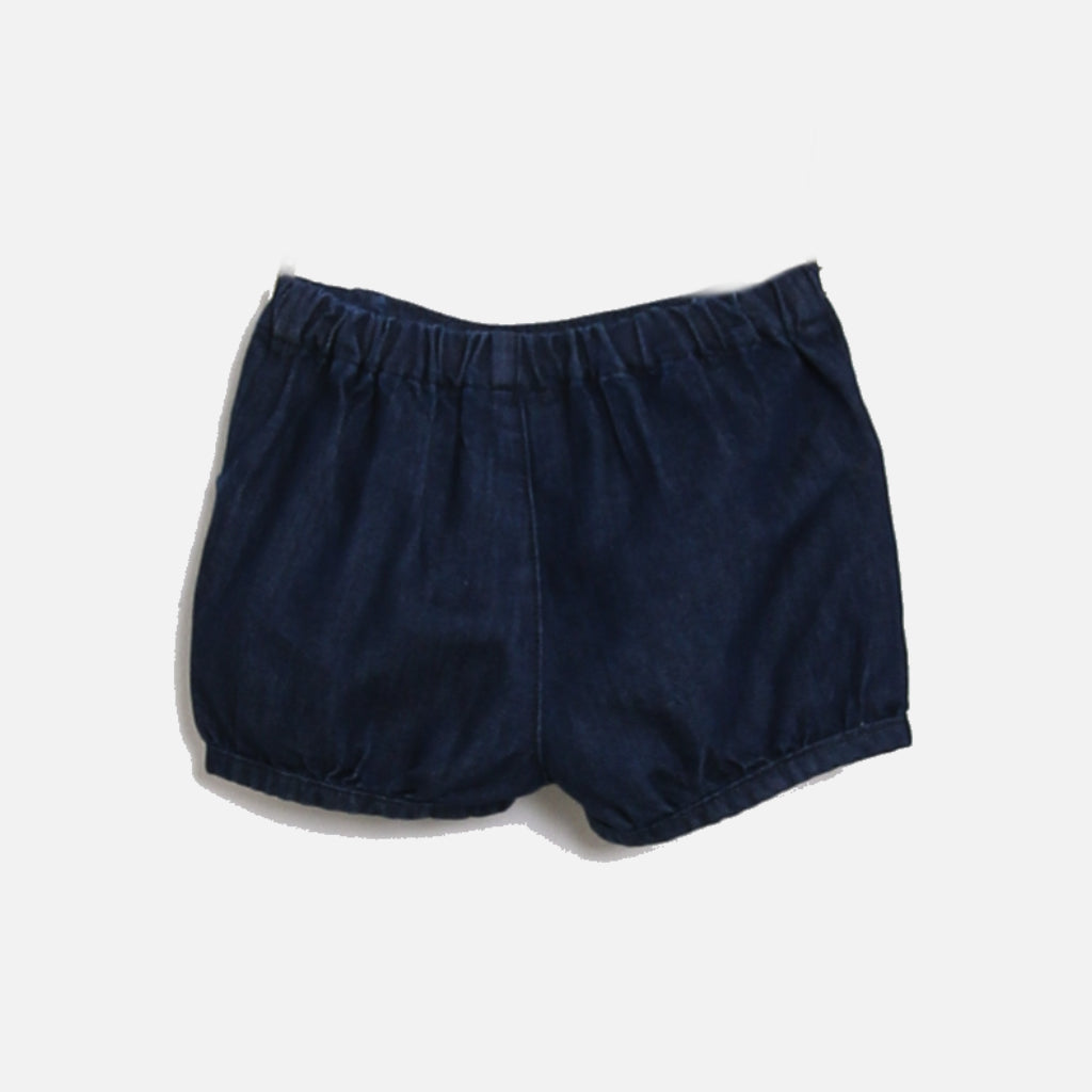 Knot Bloomer Shorts Jeans